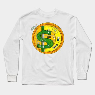 Dustin Sternmyer's Money Vault (Double Sided) Long Sleeve T-Shirt